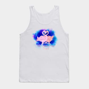 Hold Those Toes Flamingos Tank Top